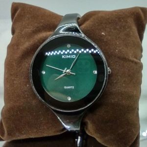 Kimio Ladies Watch K2682L-B - Dark Green Face